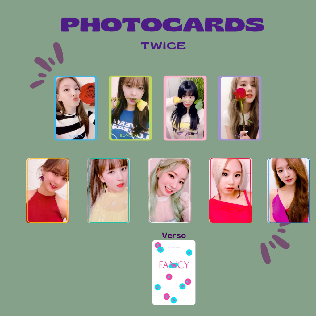Photocards Fanmades Twice Fancy