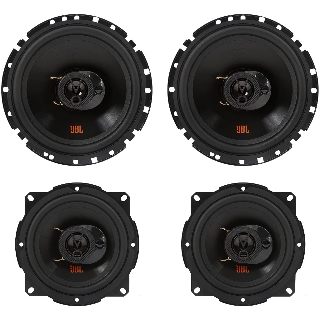 Kit 4 Alto falantes 6" e 5" JBL 6TRFX55 e 5TRFX55  220w Rms 4 Ohms Flex 4 Triaxial 6 Polegadas em Oferta na Shopee