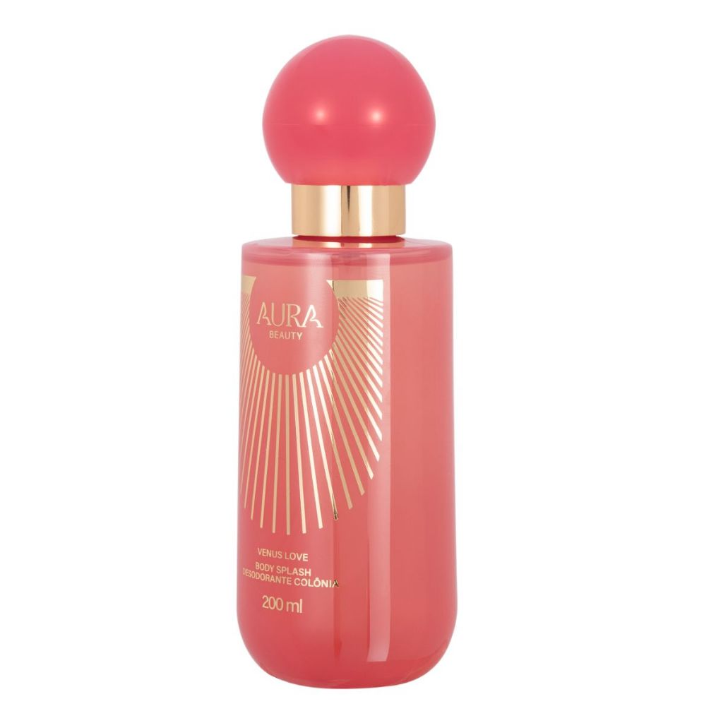 Detalhes do Body Splash Venus Love Aura Beauty By Jade Picon Hinode 200ml