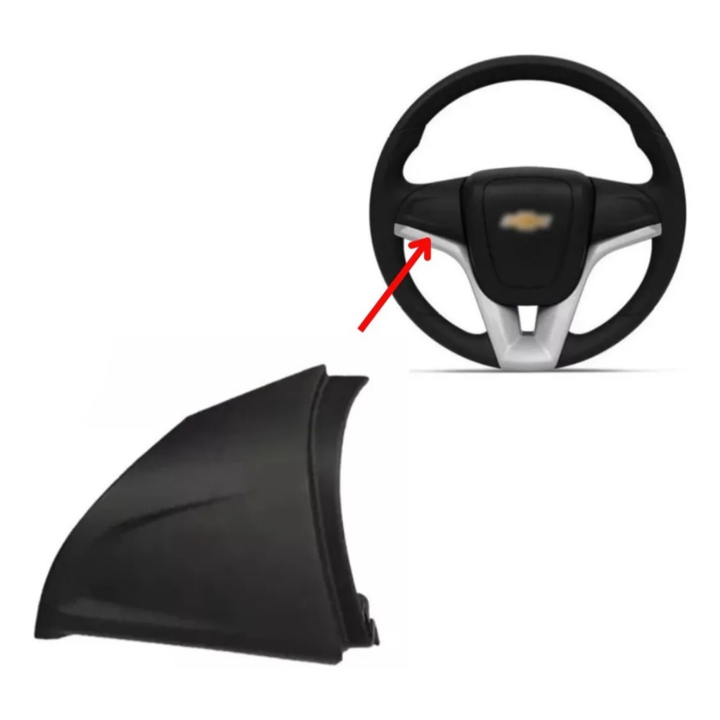 Moldura Botão Comando Piloto Automático Onix Prisma Spin