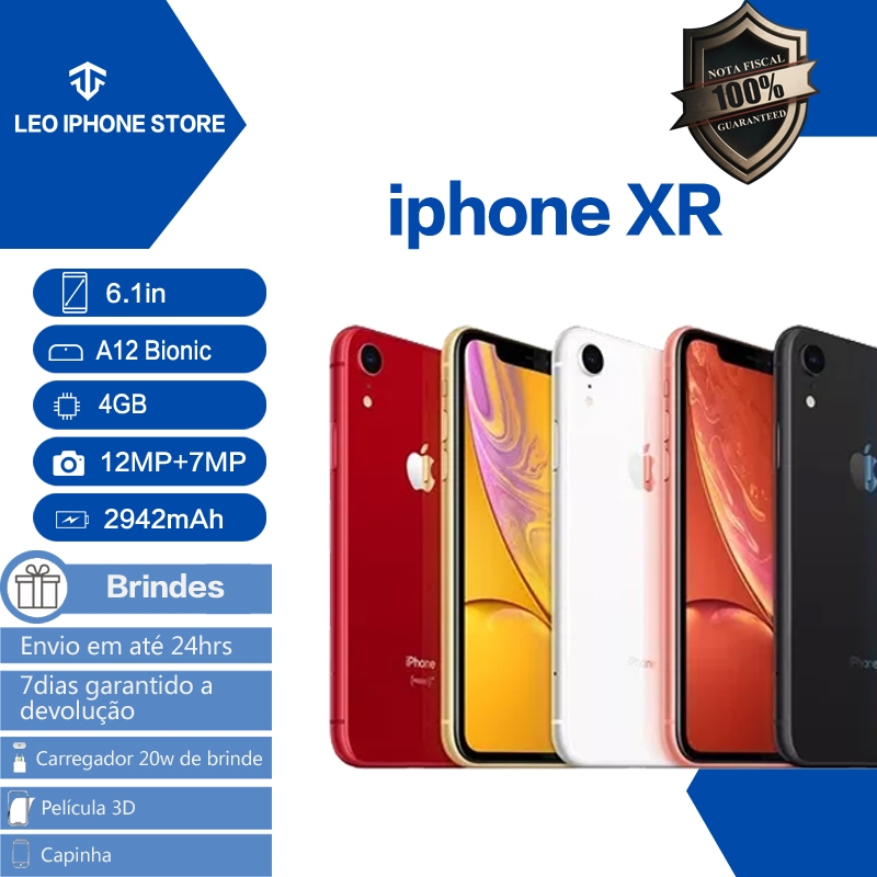 iPhone Xr Vermelho em Oferta | Shopee 2025