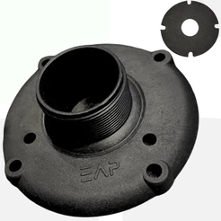 Adaptador De Rosca Macho 1 Polegada Eap Som Automotivo