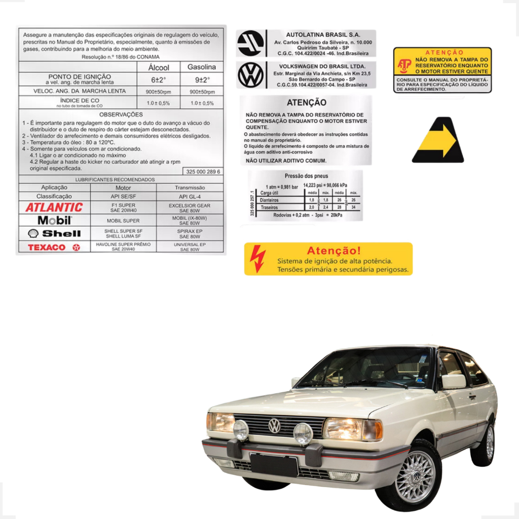 Adesivos Capô Gol Quadrado: Onde Comprar | BuscaProdutos