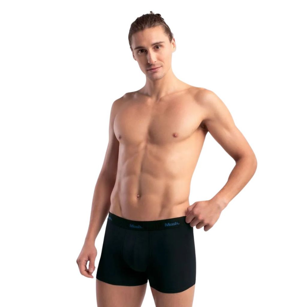 Kit 3 Cuecas Boxer Confortavel Mash 170.05 AntiBolinha Modal