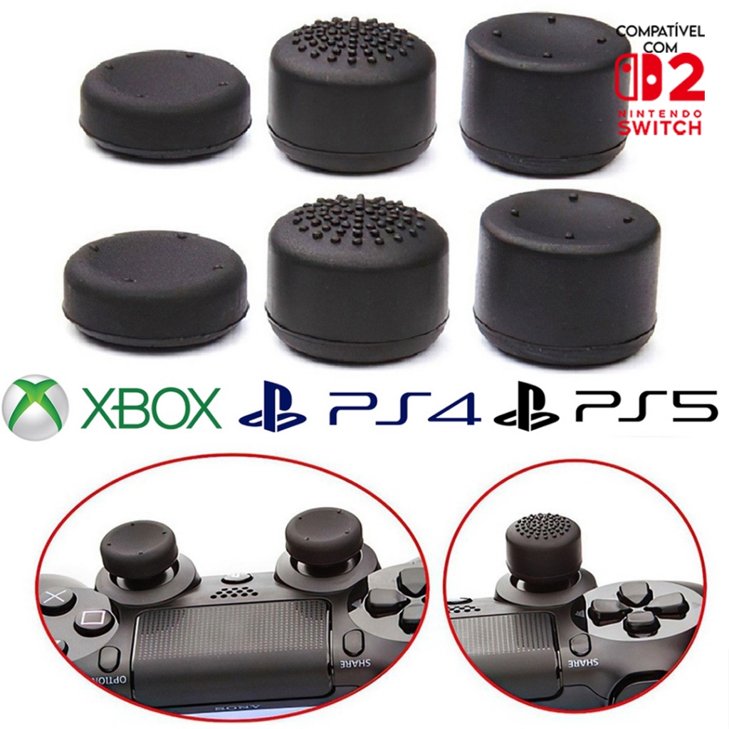 Grip Extensor de Precisão Para Controle de Ps3,  Xbox, One, Ps4, Ps5, Switch 2, Fps Jogo de Tiro Grande Vários Tamanhos em Oferta na Shopee