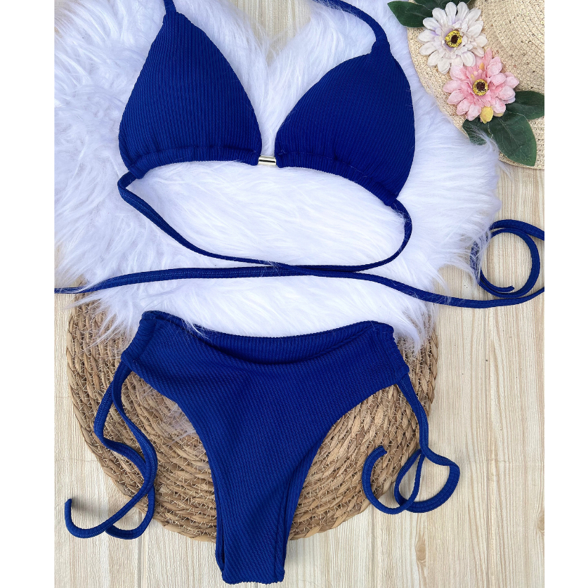 Biquini feminino com BOJO fio duplo forrado Bikini feminino 38 ao 46 Regulagem praia verão premium