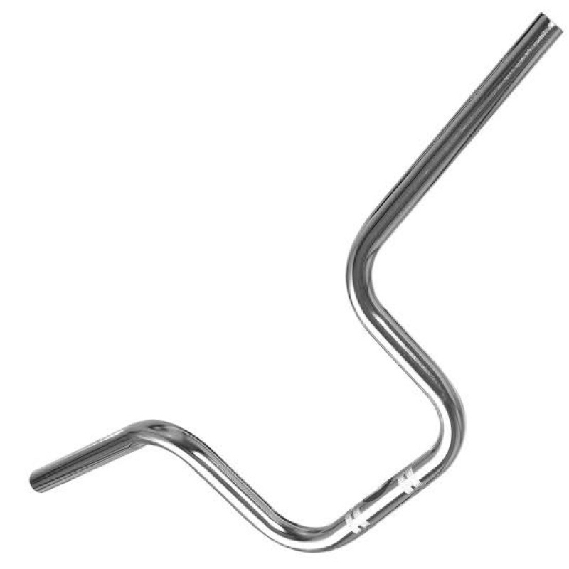 NOVO Guidão Bicicleta Confortável Cromado Guidão de moto CG Titan Para Bicicleta Bike aro 20 24 26 reforçado em Aço