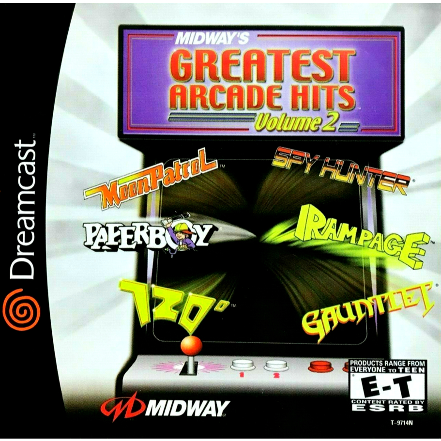 Midway's Greatest Arcade Hits Volume 2 - Dreamcast