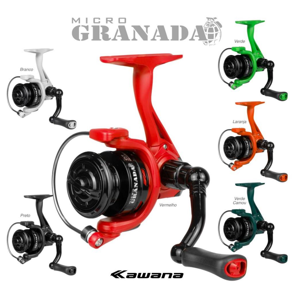 GRANADA MICRO – KAWANA  Ultra Light  VARIAS CORES 3 ROLAMENTOS