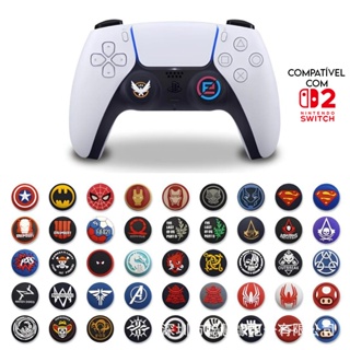 (C) Par de Grip Personalizado Ps3,Ps4, Ps5, Xbox One, Xbox X/S, Switch 2 Ótima qualidade Envio Imediato em Oferta na Shopee