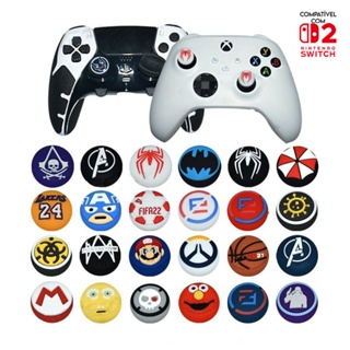 (B) Par de Grip Super Heroi para controle Ps3,Ps4, Ps5, Xbox One, Xbox X/S, Switch 2 Ótima qualidade, Envio imediato em Oferta na Shopee