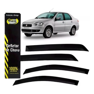 Calha de Chuva SIENA 1996 a 2013 4Portas em Oferta na Shopee