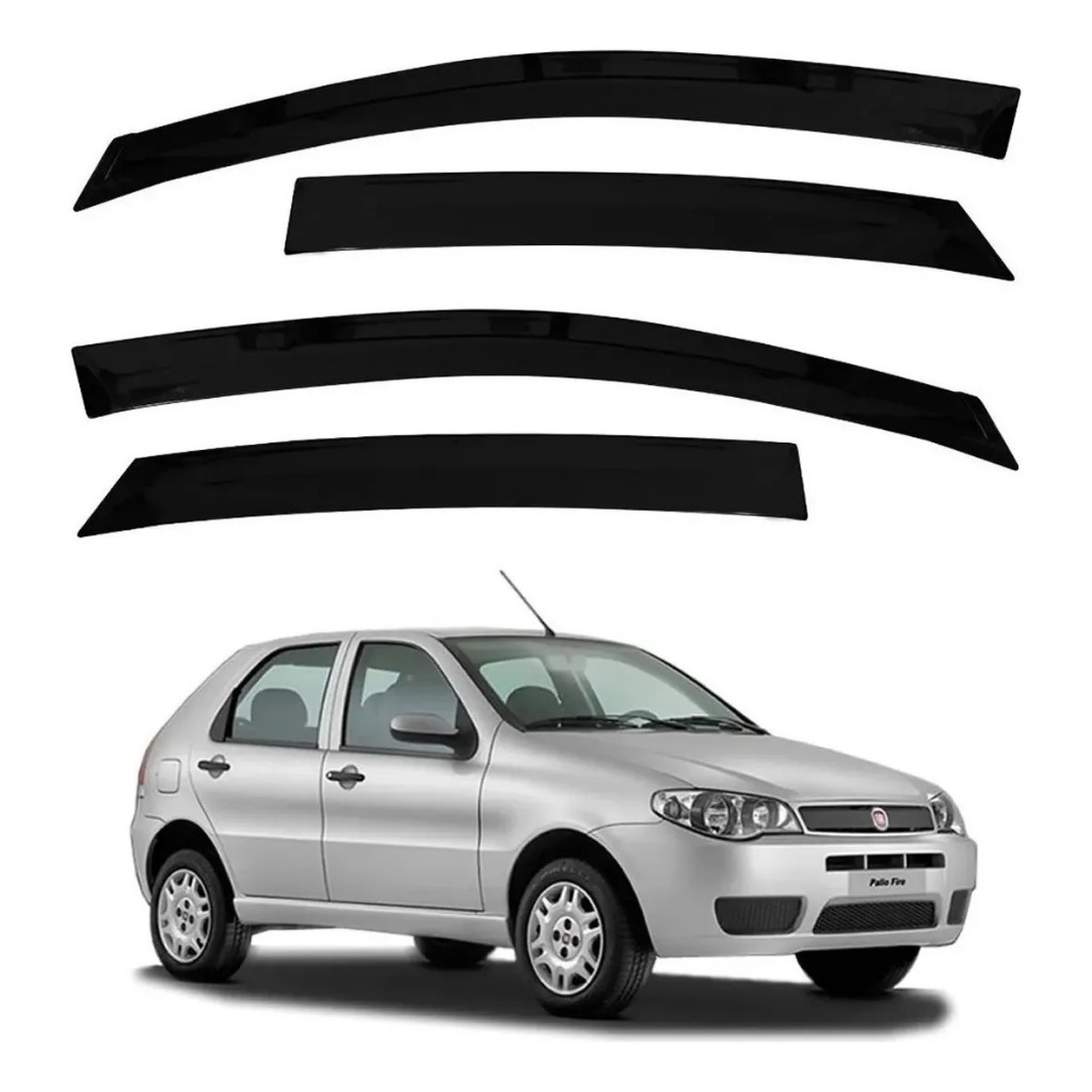 DEFLETOR CALHA DE CHUVA PALIO 1996 a 2013 4portas em Oferta na Shopee