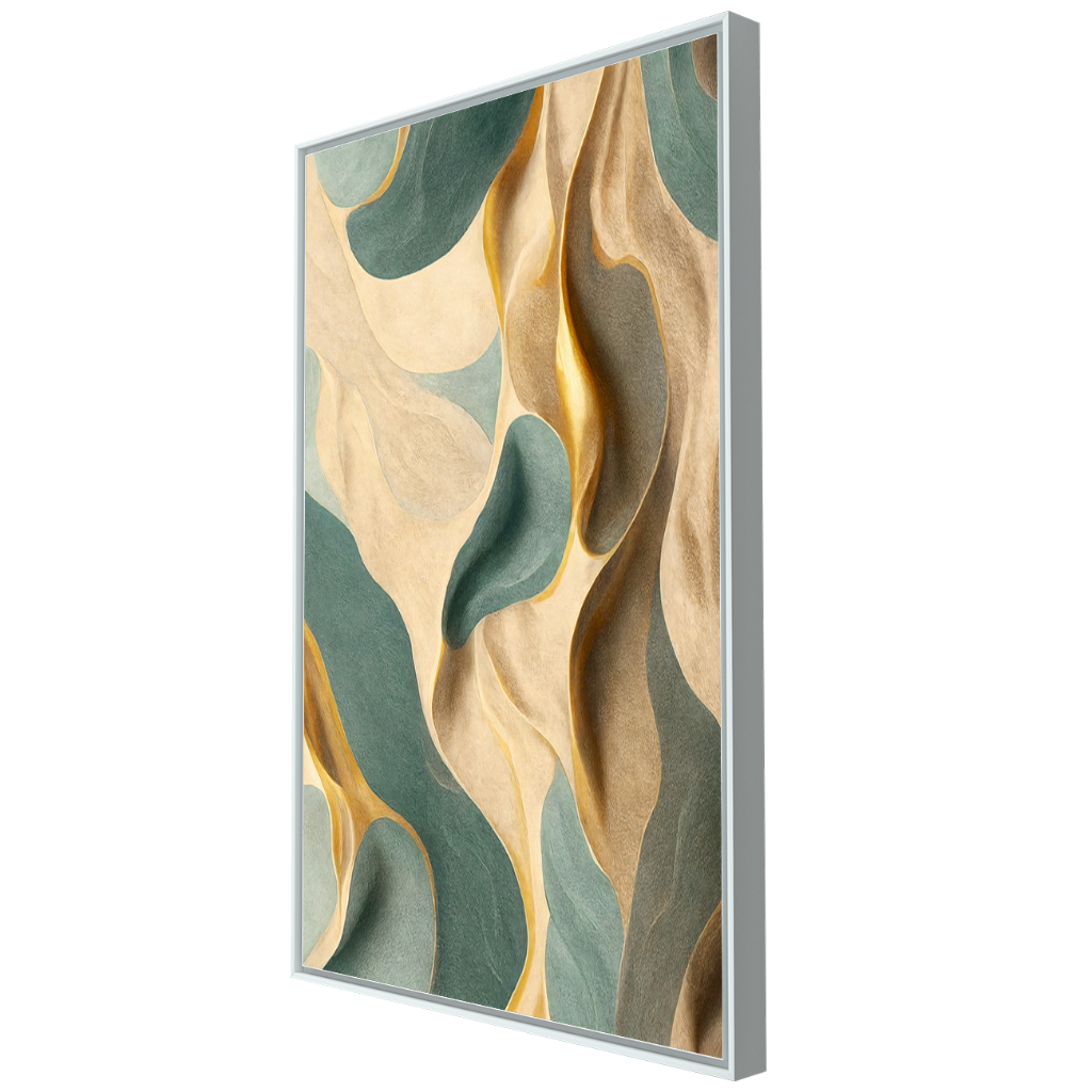 Quadro Decorativo Moderno 80x120 cm Moldura Grande Para Sala Quarto Escritório — imagem 2 de 2