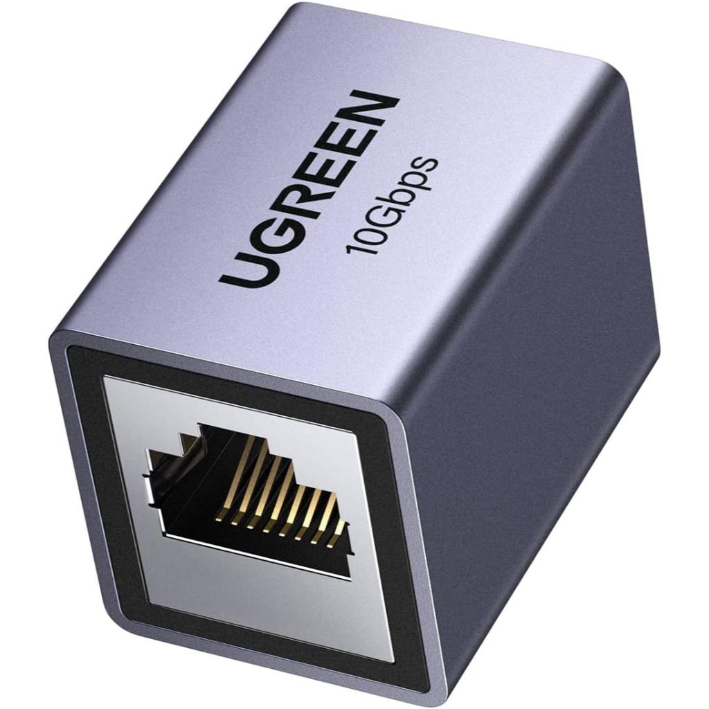 UGREEN - Emenda Extensor rede Ethernet de 10 Gbps para cabo Cat8 Cat7 Cat6 Cat5