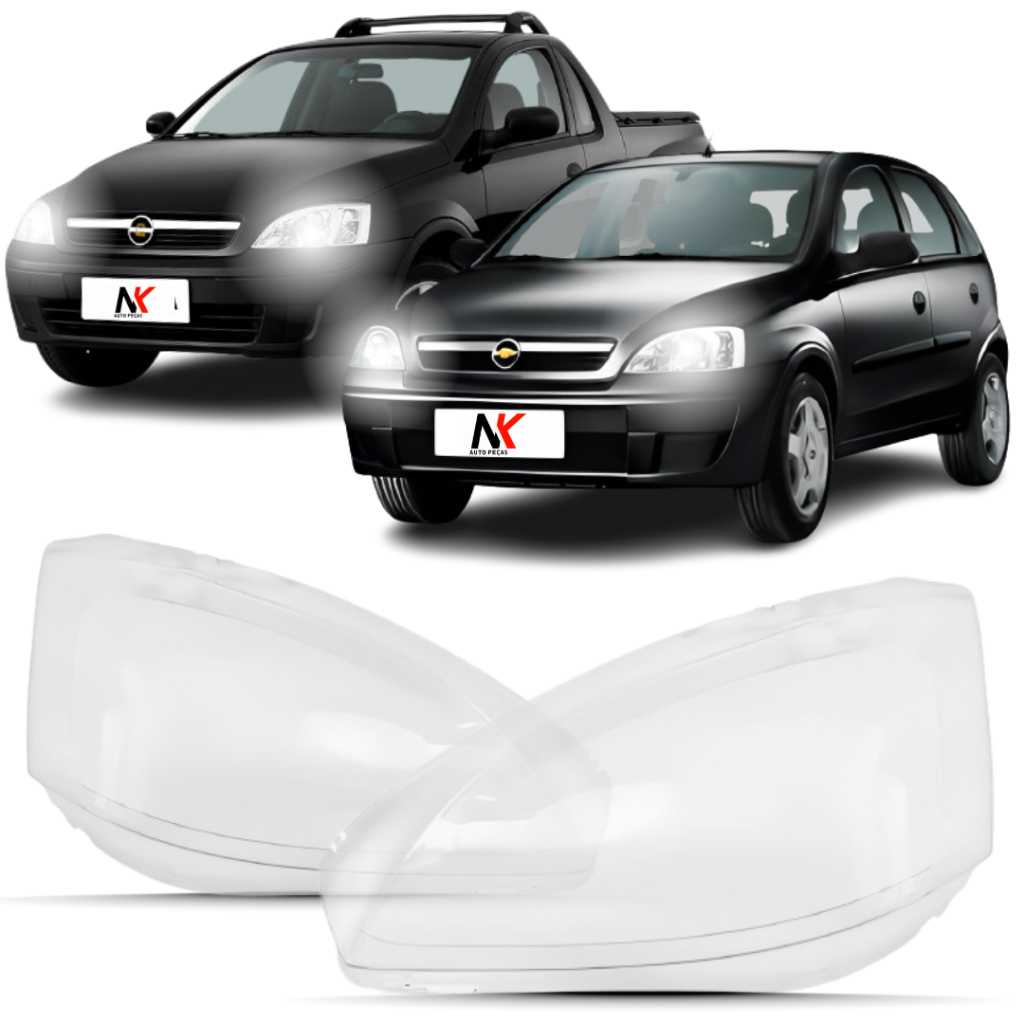 Par/Un Lente Farol Corsa Montana 2003 2004 2005 2006 2007 2008 2009 2010 Lentes