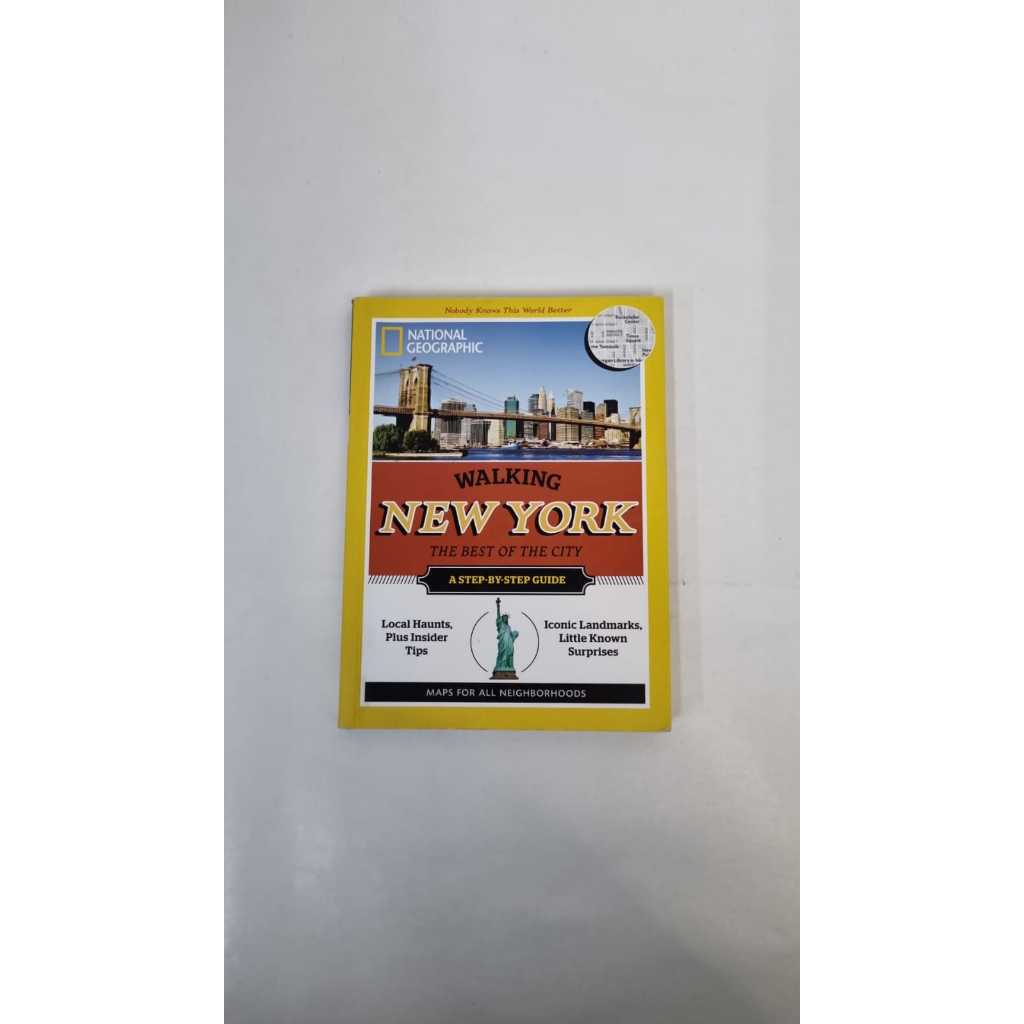 Livro Walking New York The Best Of The City National Geographic A5240