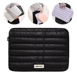 Bolsa Para Notebook Premium Metalizada Capa Protetora Puffer Acolchoada Macia À Prova De Choque Carteira Porta Documento em Oferta na Shopee