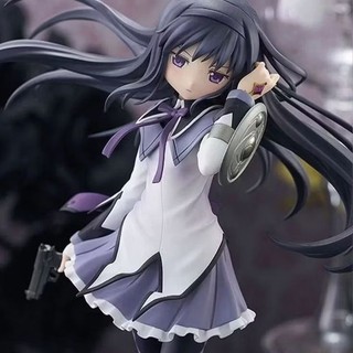 Boneco Action Figure Akemi Homura com caixa original - Madoka Magica anime mangá 18cm nendoroid