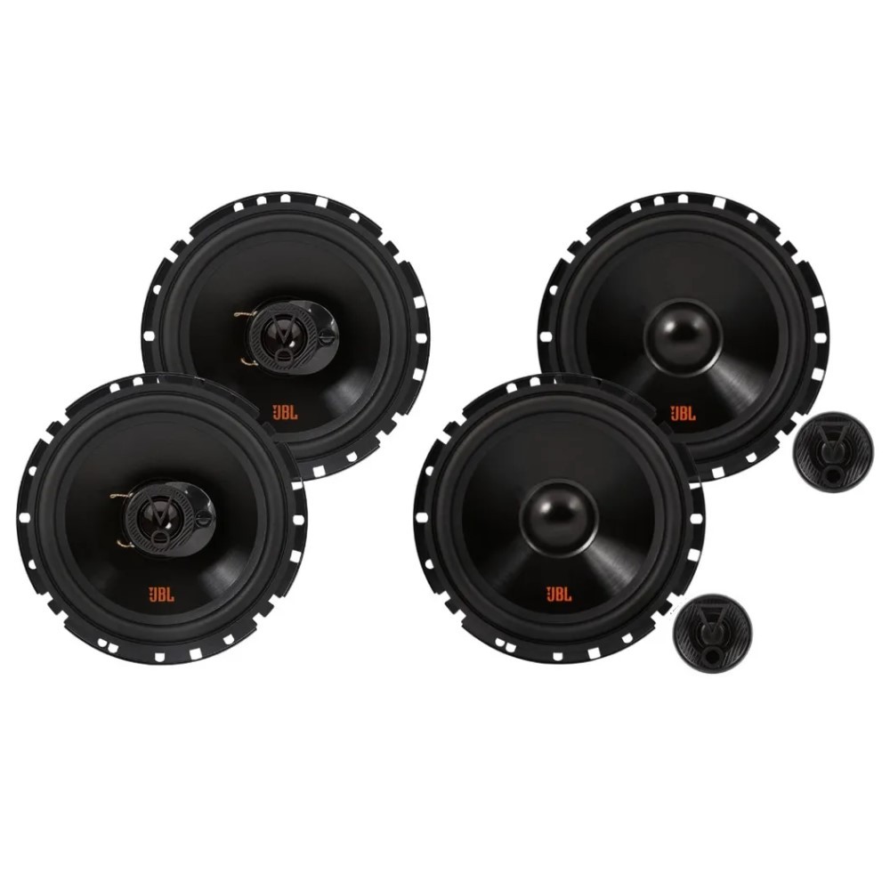 Kit 4 Alto Falantes JBL 6" Kit 2 vias 62VFX55 + Triaxial 6TRFX55 220w Rms 4 Ohms 6 Polegadas Flex 4 em Oferta na Shopee