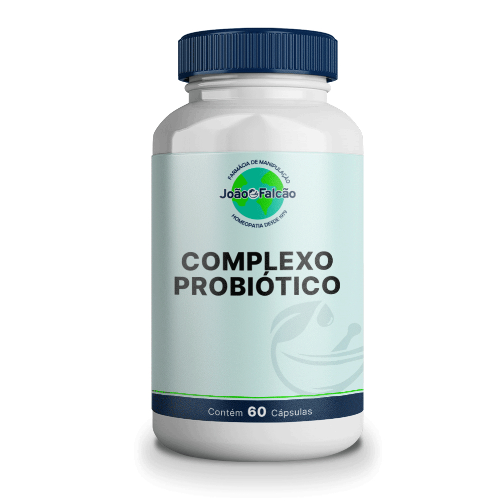 Complexo Probiótico - 60 Cápsulas Gastrorresistente