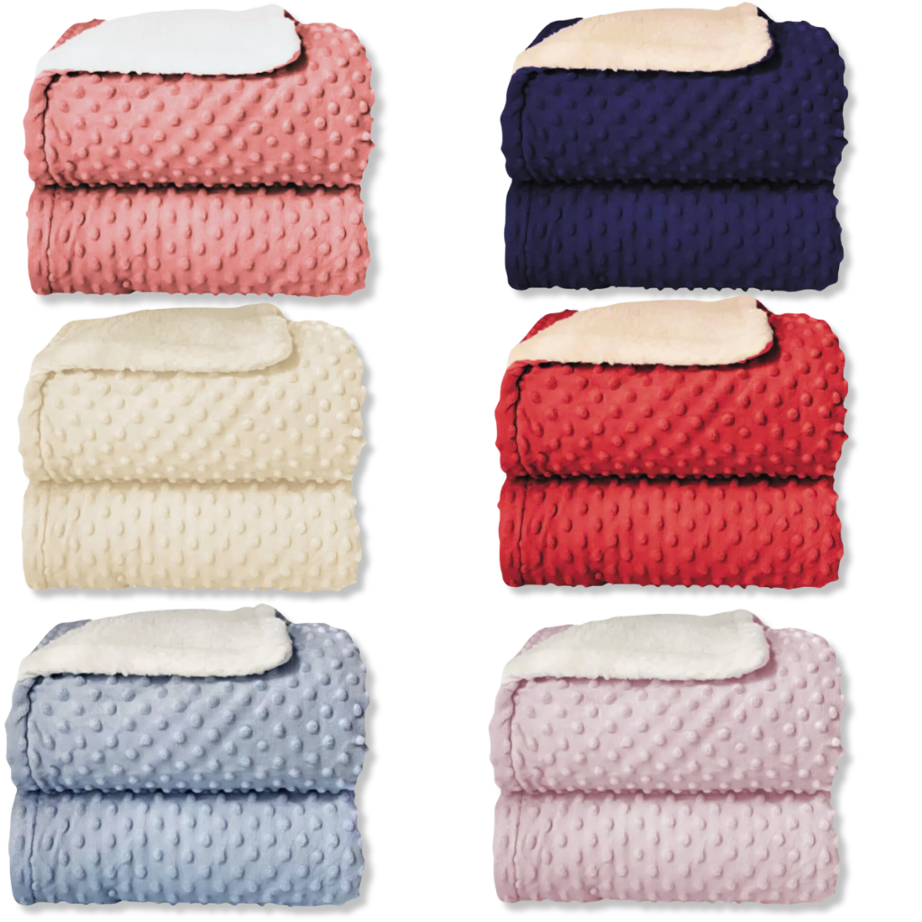 Cobertor Manta Infantil Bebe Pipoquinha Sherpa Carneirinho em Oferta na Shopee