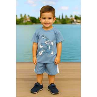 conjunto masculino infantil em Oferta na Shopee
