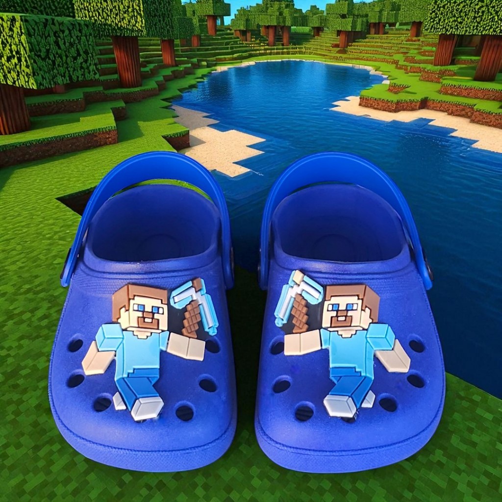 Babuche Infantil Herois Menino Desenhos Personagens Sandália Chinelo Confortável Masculino