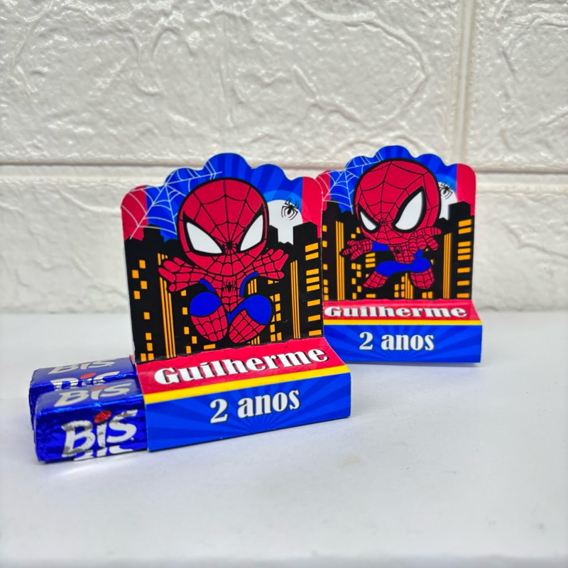 Porta bis duplo personalizado Homem aranha baby PEGUE E MONTE