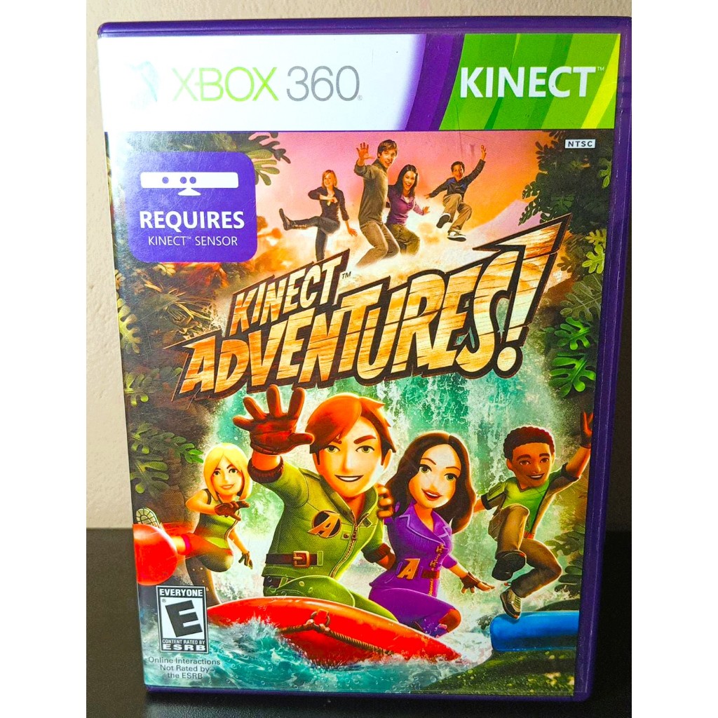 Jogo Kinect Adventures Original Xbox 360 Mídia Física Compatível com Videogame Bloqueado