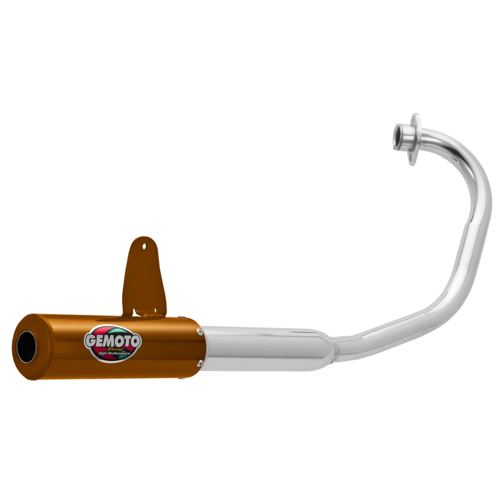 Escapamento Escape Moto Racing Gemoto Titan 160 2016 a 2020 / Fan 160 2018 a 2020 em Oferta na Shopee