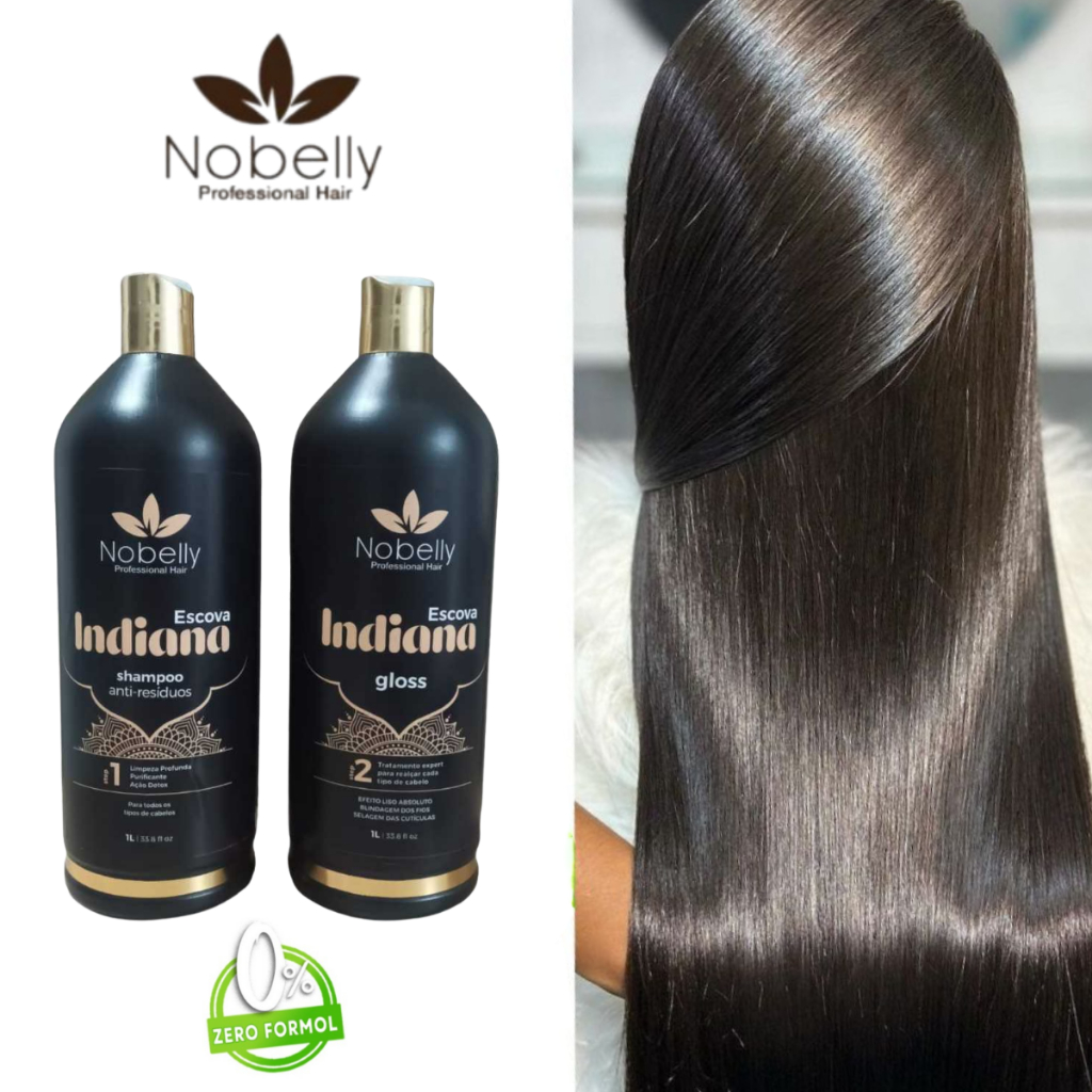 Kit Progressiva Orgânica Sem Formol 1 Litro Efeito Super Liso Lançamento em Oferta na Shopee