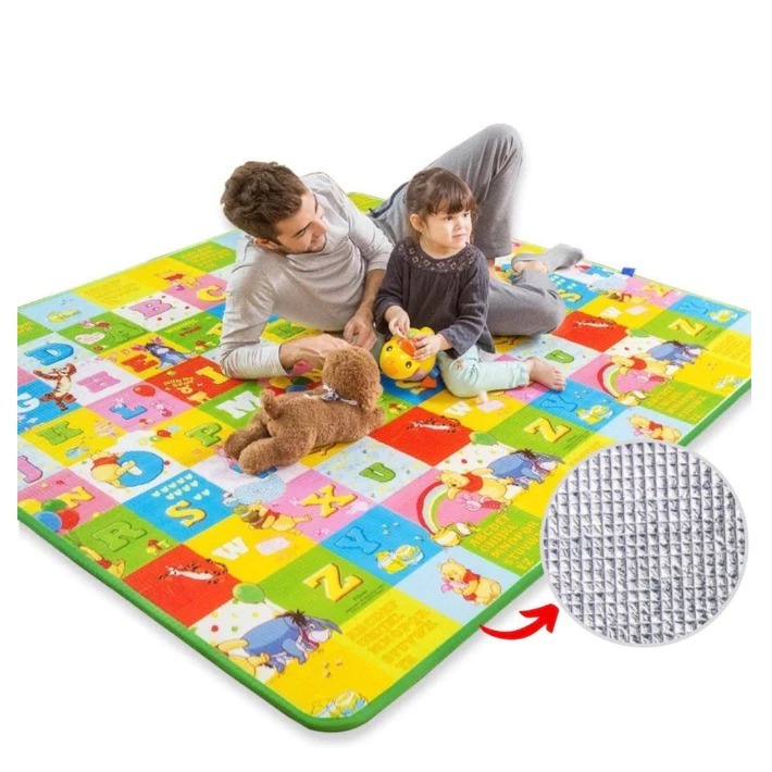 Tapete Gigante Termico Infantil Bebe Estampas Atividades Educativo Tapetinho Criança Unissex Lavável