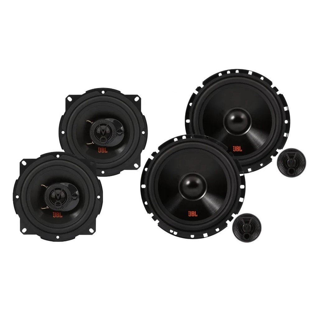 Kit 4 Alto Falantes JBL 6" e 5" Kit 2 vias 62VFX55 + Triaxial 5TRFX55 220w Rms 4 Ohms Flex 4 em Oferta na Shopee