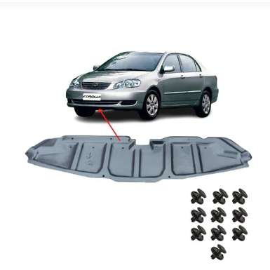 Defletor Protetor + Presilhas Corolla 2003 2004 2005 2006 2007 2008 E FILDER 2004 05 06 07 2008
