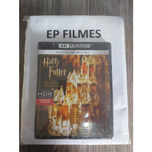 Blu Ray 4k Harry Potter E O Enigma Do Príncipe - Dub/Leg Lacrado