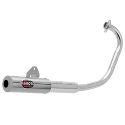 Escapamento Escape Moto Racing Aço Gemoto INTRUDER 125 2002 a 2015