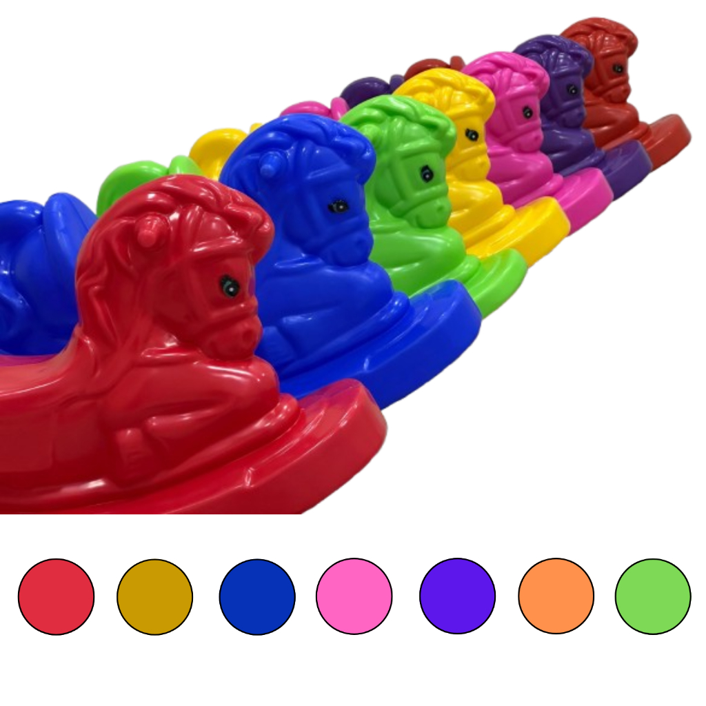 Gangorra Infantil Cavalinho – Alta Durabilidade e Cores Vibrantes - UV