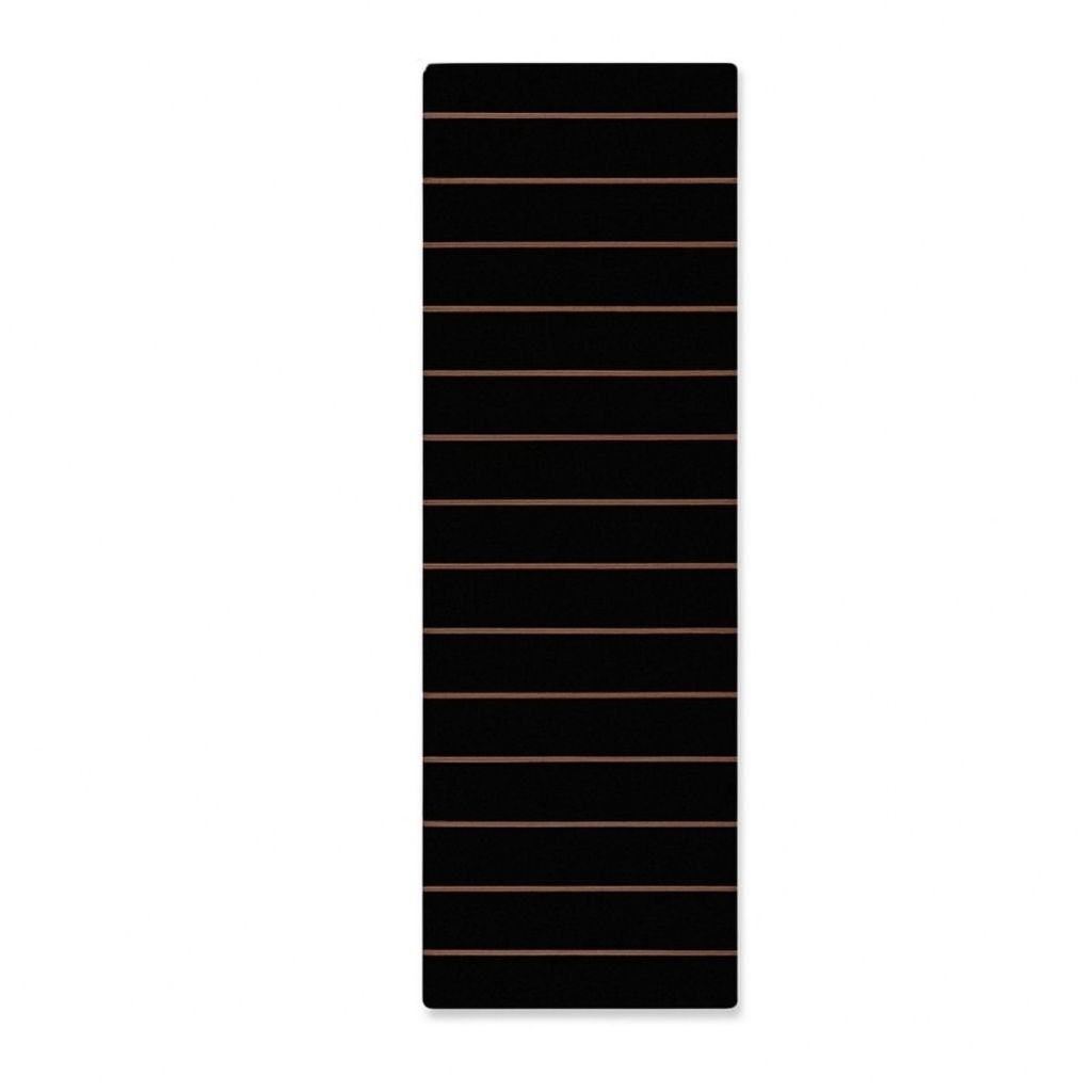 Placa MDF Canaletado Preto60x180 Durabilidade e Design Prático Exiba Produtos em Lojas