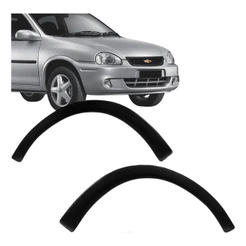Moldura Para-lama Dianteiro Corsa 94 Até 02 Sem Kit Fixação