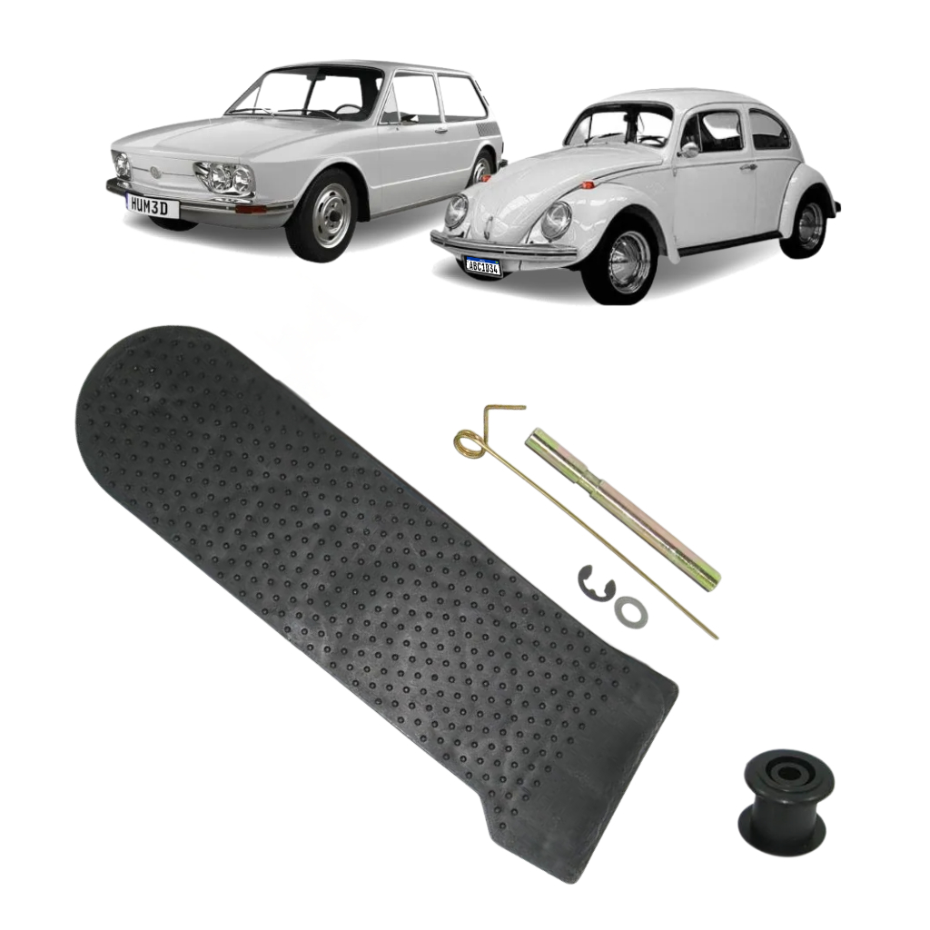 Pedal Acelerador Fusca Brasília Kit Completo
