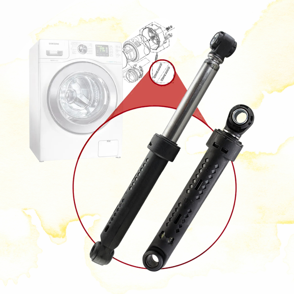 2 Amortecedor Cesto Lava E Seca Samsung WD106 WD103 WD11 - Dc66-00421b