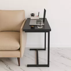 Mesa Canto Lateral Encaixe Sofá Cama Mesa P Lanche Multiuso