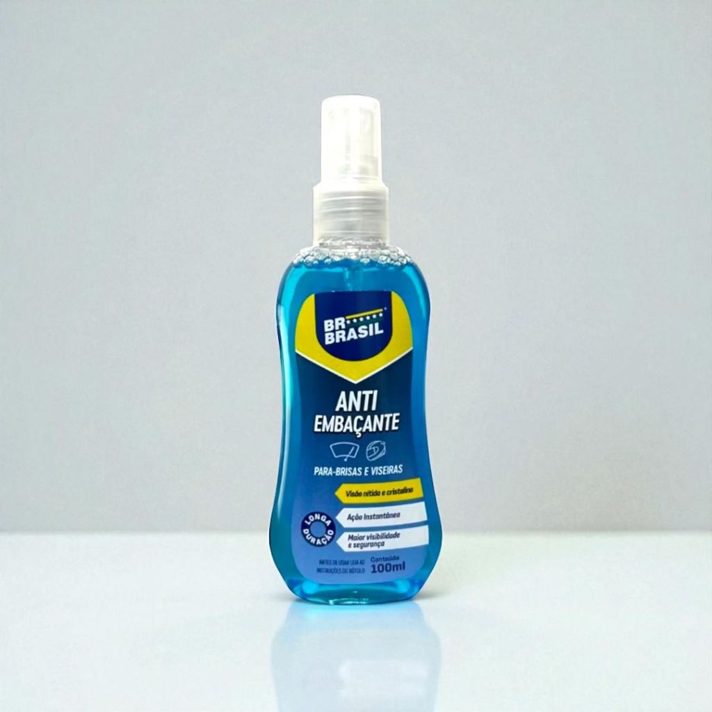 Anti Embaçante Para Vidros Br Brasil 100ml