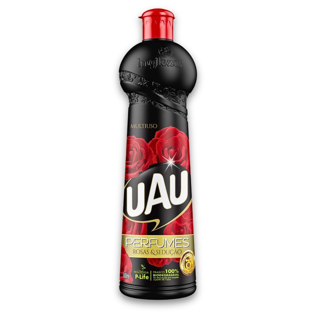 Multiuso 500ml Rosas E Sedução Uau em Oferta na Shopee