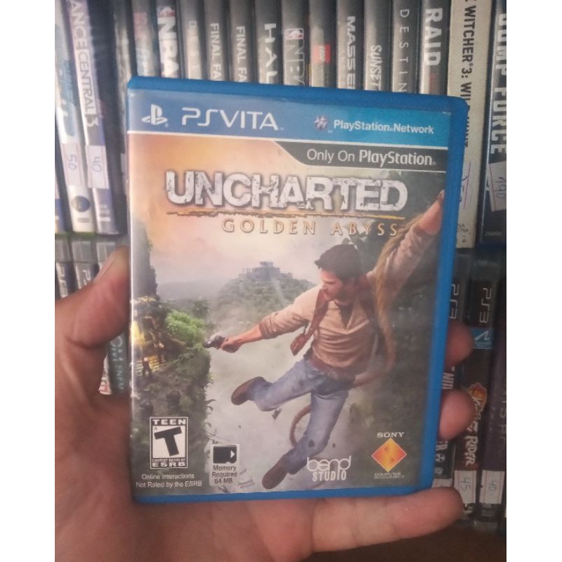 Jogo PS Vita: Uncharted Golden Abyss (Original)