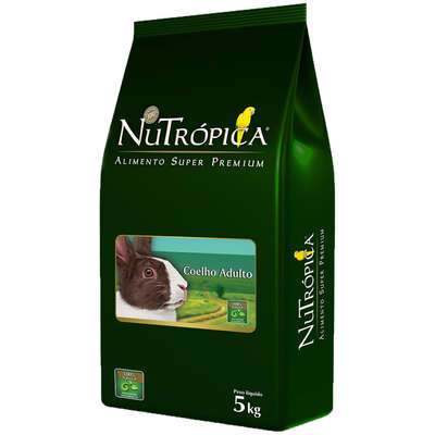 Ração Extrusada Nutrópica Coelho Adulto 5kg em Oferta na Shopee