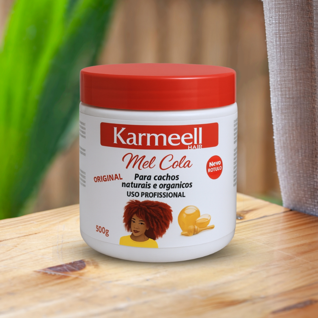 Finalizador Capilar Karmeell Mel Cola Para Cachos 500g em Oferta na Shopee