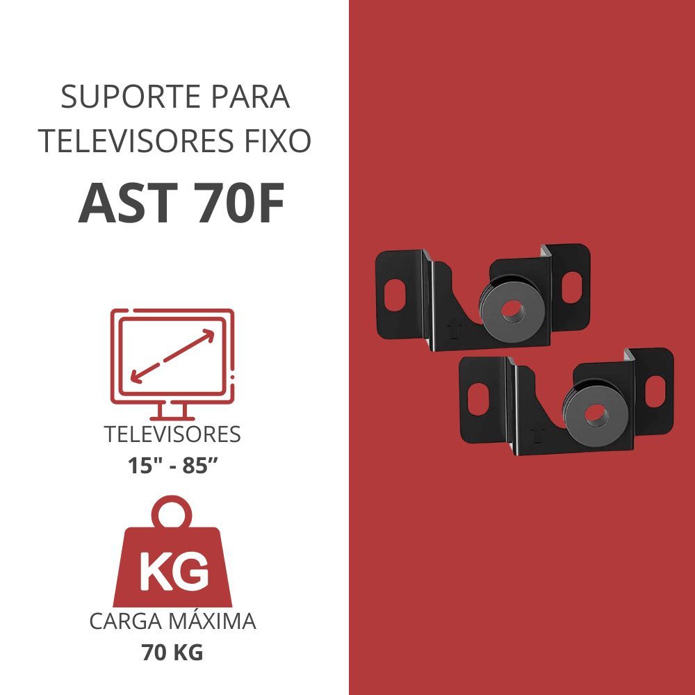 Detalhes do Suporte de Parede Para TV Fixa 15