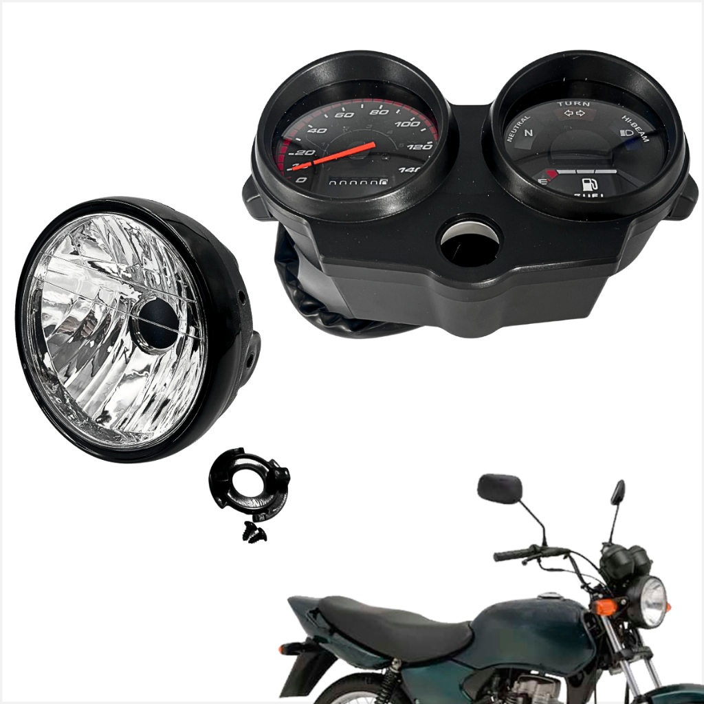 Farol Completo Cg 150 Titan Fan 2004 2005 2006 2007 2008 + Painel Completo